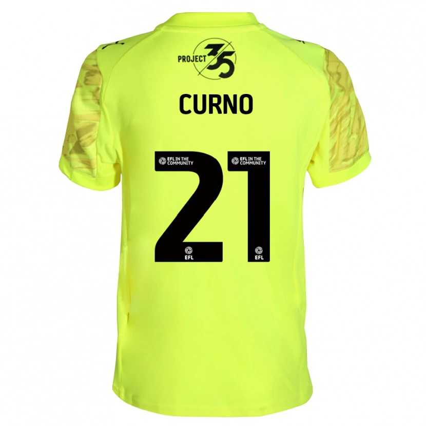 Danxen Dames Maddi Curno #21 Fluorescerend Groen Zwart Keepersshirt 2025/26 T-Shirt België