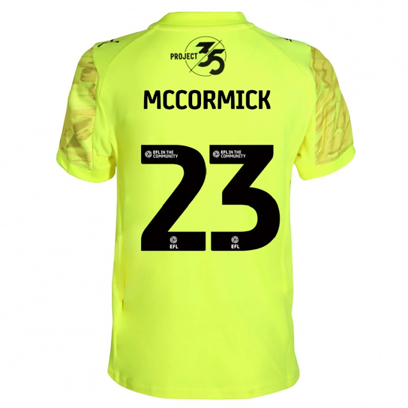 Danxen Dames Leo McCormick #23 Fluorescerend Groen Zwart Keepersshirt 2025/26 T-Shirt België