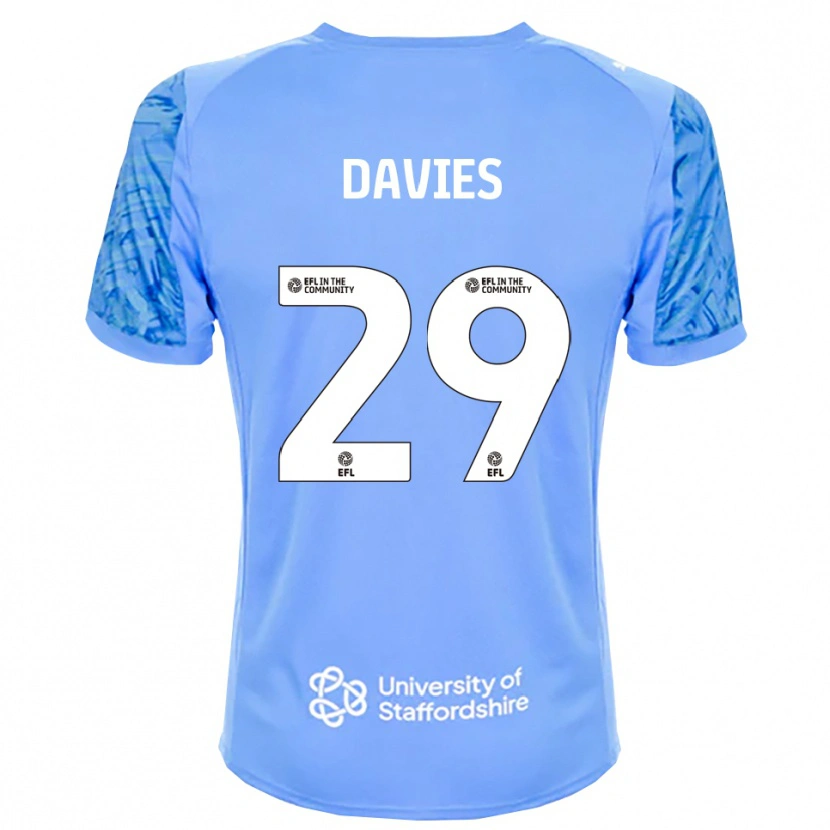 Danxen Dames Arron Davies #29 Koningsblauw Keepersshirt 2025/26 T-Shirt België
