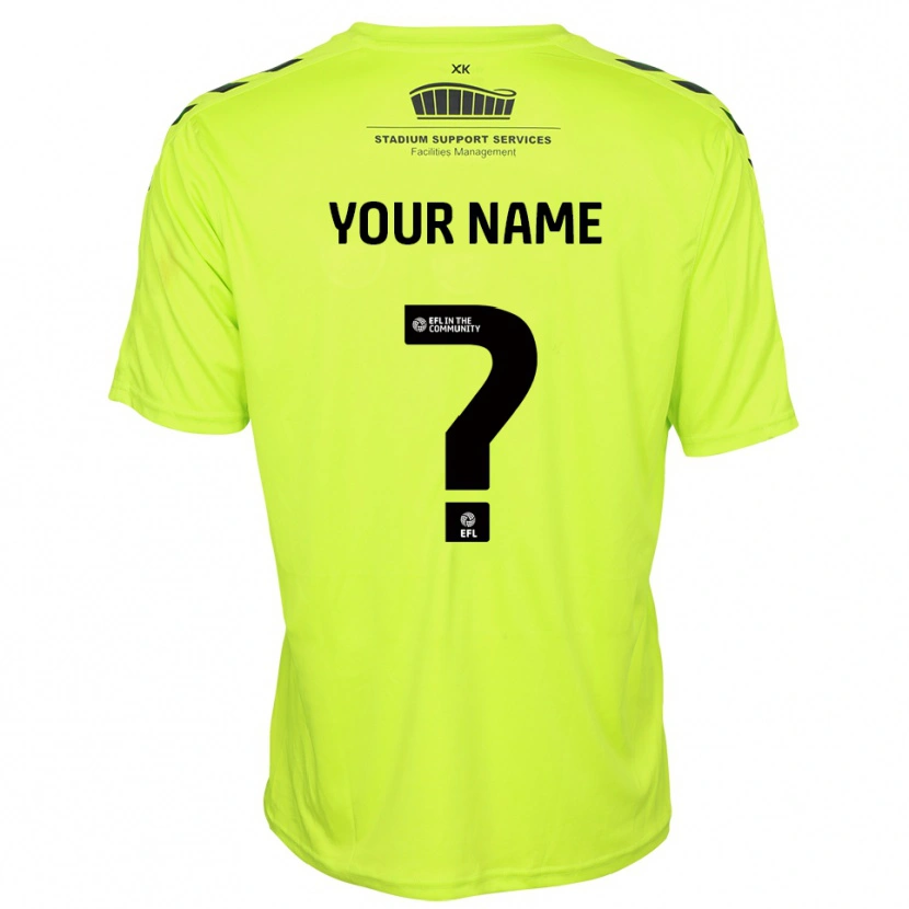Danxen Dames Wycombe Wanderers Fluorescerend Groen Keepersshirt 2025/26 T-Shirt België