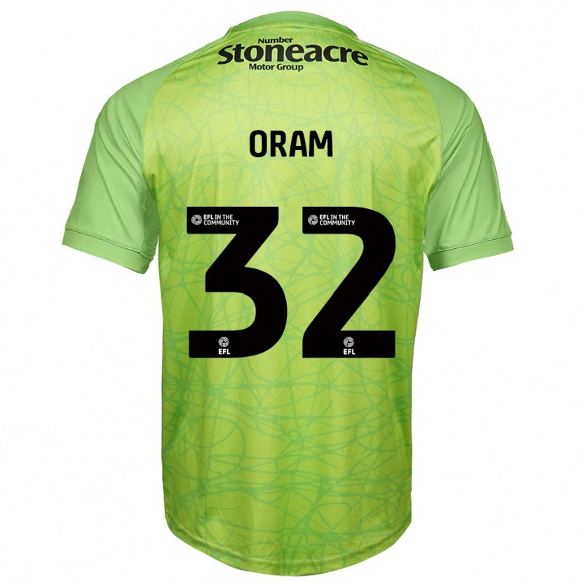 Danxen Dames Jake Oram #32 Lichtgroen Keepersshirt 2025/26 T-Shirt België