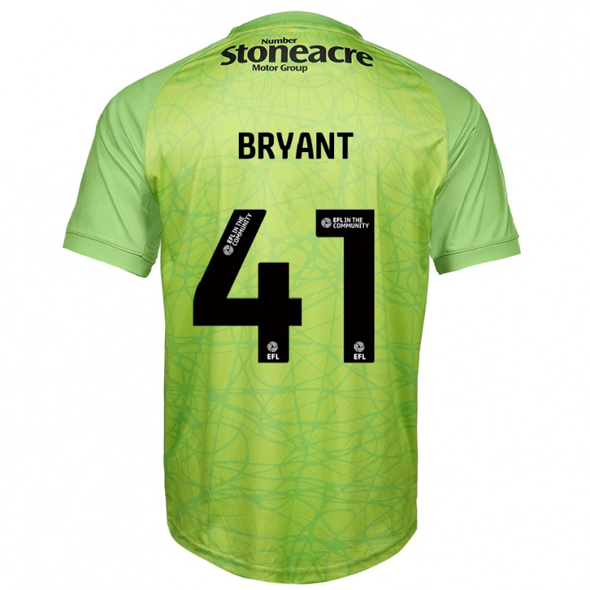 Danxen Dames Jacob Bryant #41 Lichtgroen Keepersshirt 2025/26 T-Shirt België