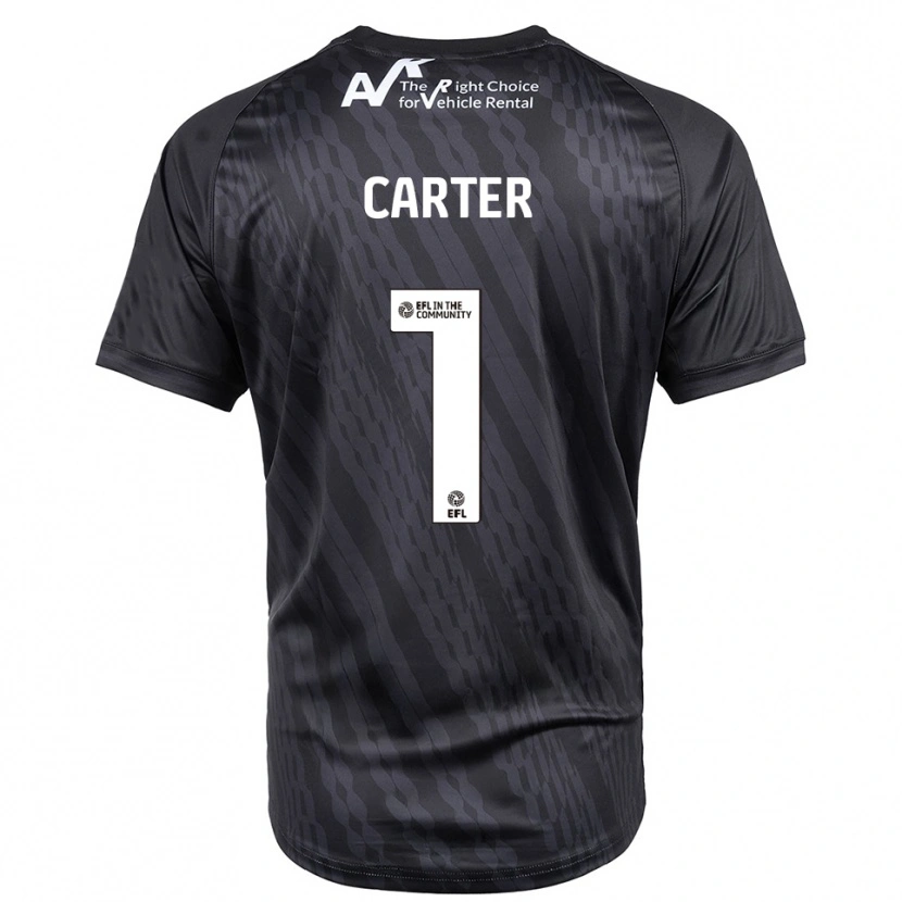 Danxen Dames Phoebe Carter #1 Zwart Wit Keepersshirt 2025/26 T-Shirt België