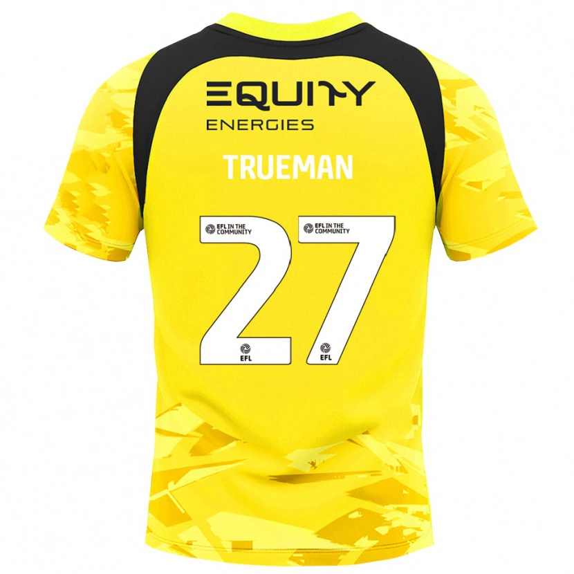 Danxen Dames Connal Trueman #27 Lichtgeel Glack Keepersshirt 2025/26 T-Shirt België