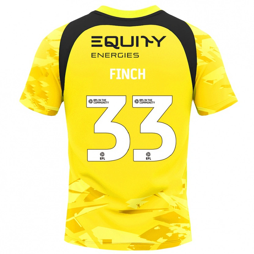 Danxen Dames Tom Finch #33 Lichtgeel Glack Keepersshirt 2025/26 T-Shirt België