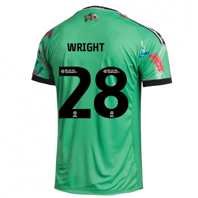 Danxen Dames Jordan Wright #28 Groen Rood Keepersshirt 2025/26 T-Shirt België