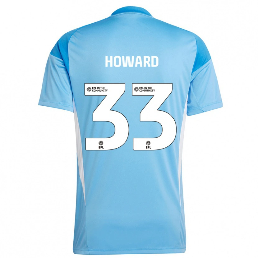 Danxen Dames Mark Howard #33 Hemelsblauw Keepersshirt 2025/26 T-Shirt België