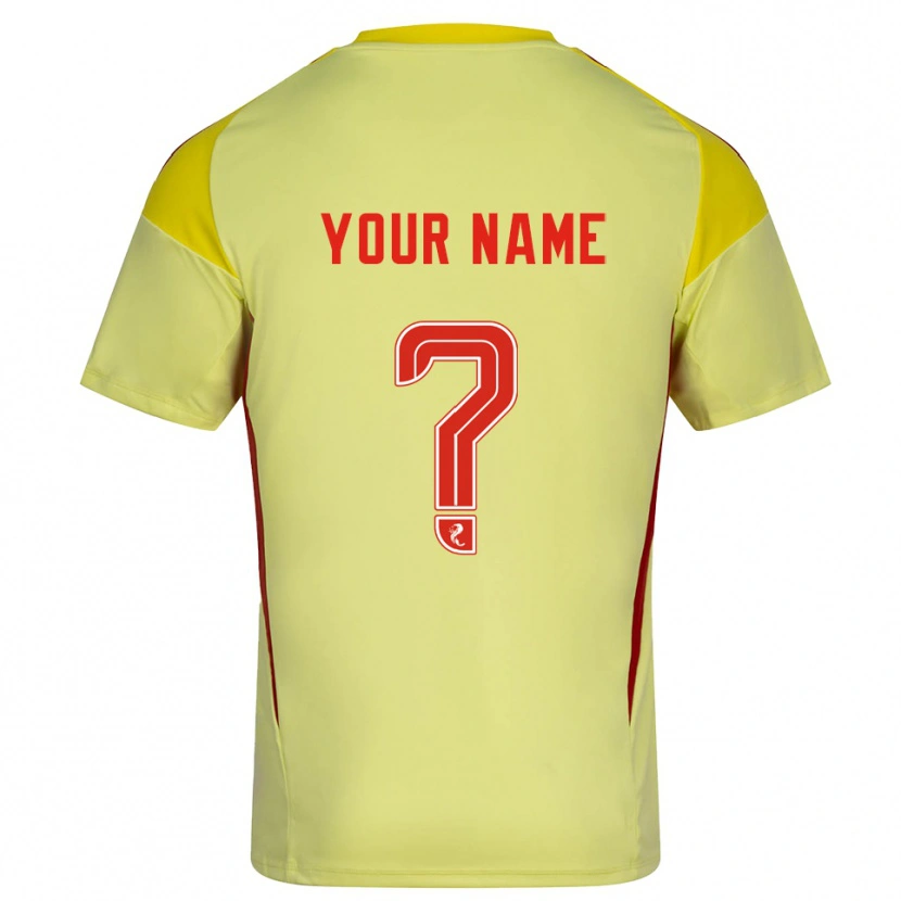 Danxen Dames Aberdeen Geel Rood Keepersshirt 2025/26 T-Shirt België