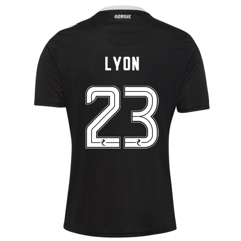 Danxen Dames Jack Lyon #23 Zwart Bordeaux Keepersshirt 2025/26 T-Shirt België