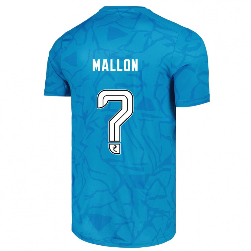 Danxen Dames Ryan Mallon #0 Blauw Wit Keepersshirt 2025/26 T-Shirt België