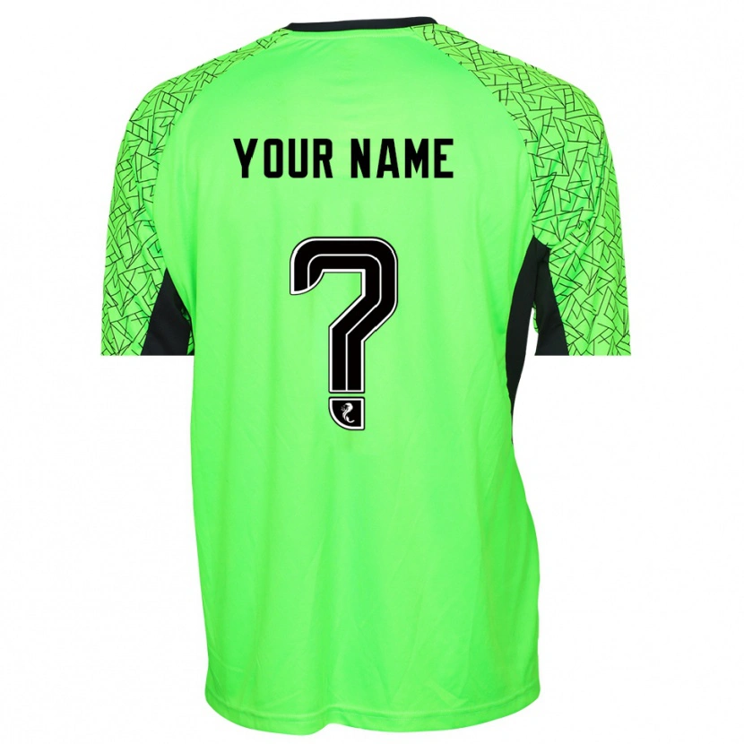 Danxen Dames Livingston FC Groen Zwart Keepersshirt 2025/26 T-Shirt België