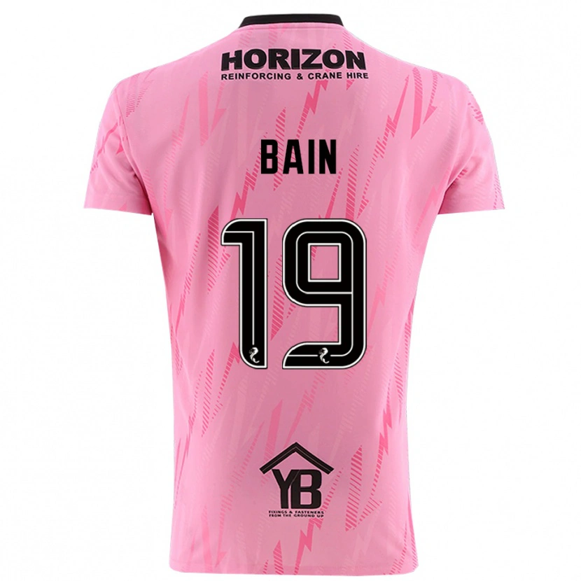 Danxen Dames Scott Bain #19 Roze Zwart Keepersshirt 2025/26 T-Shirt België