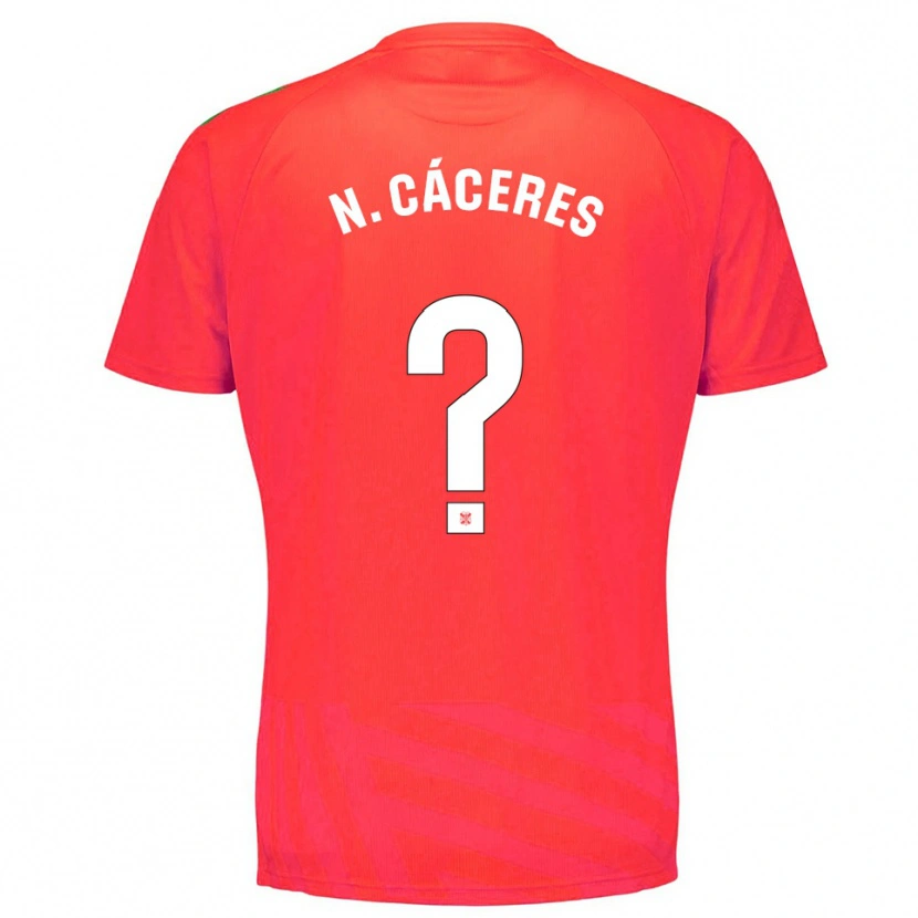 Danxen Dames Nayluisa Cáceres #0 Rood Wit Keepersshirt 2025/26 T-Shirt België