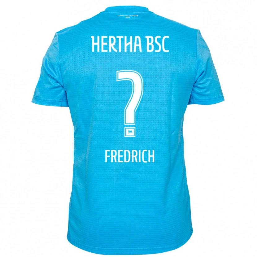 Danxen Dames Marco Fredrich #0 Lichtblauw Wit Keepersshirt 2025/26 T-Shirt België
