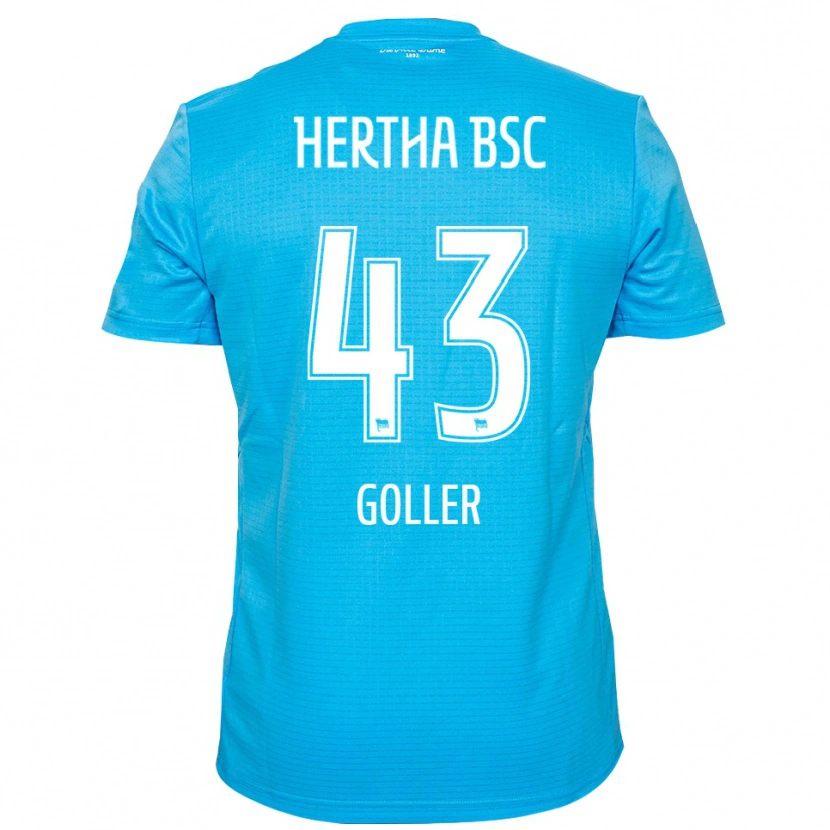 Danxen Dames Tim Goller #43 Lichtblauw Wit Keepersshirt 2025/26 T-Shirt België