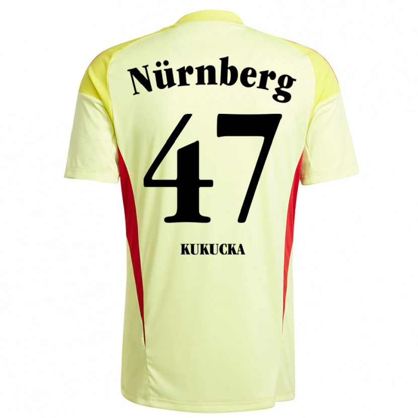 Danxen Dames Michal Kukucka #47 Geel Zwart Keepersshirt 2025/26 T-Shirt België