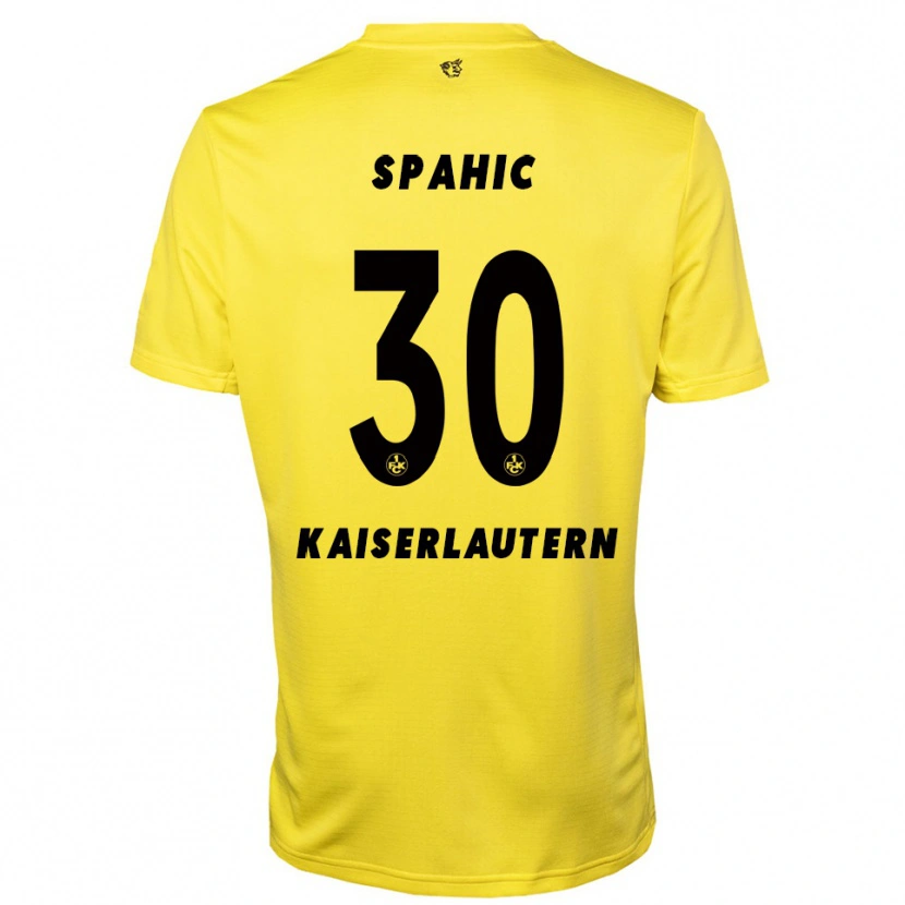 Danxen Dames Avdo Spahic #30 Geel Zwart Keepersshirt 2025/26 T-Shirt België