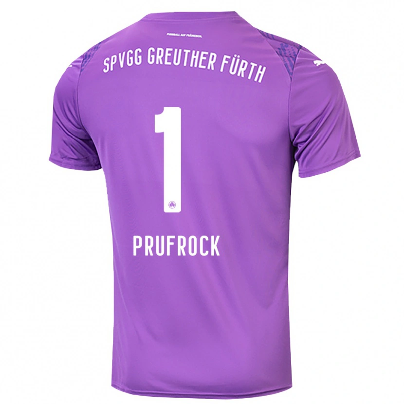 Danxen Dames Silas Prüfrock #1 Paars Wit Keepersshirt 2025/26 T-Shirt België