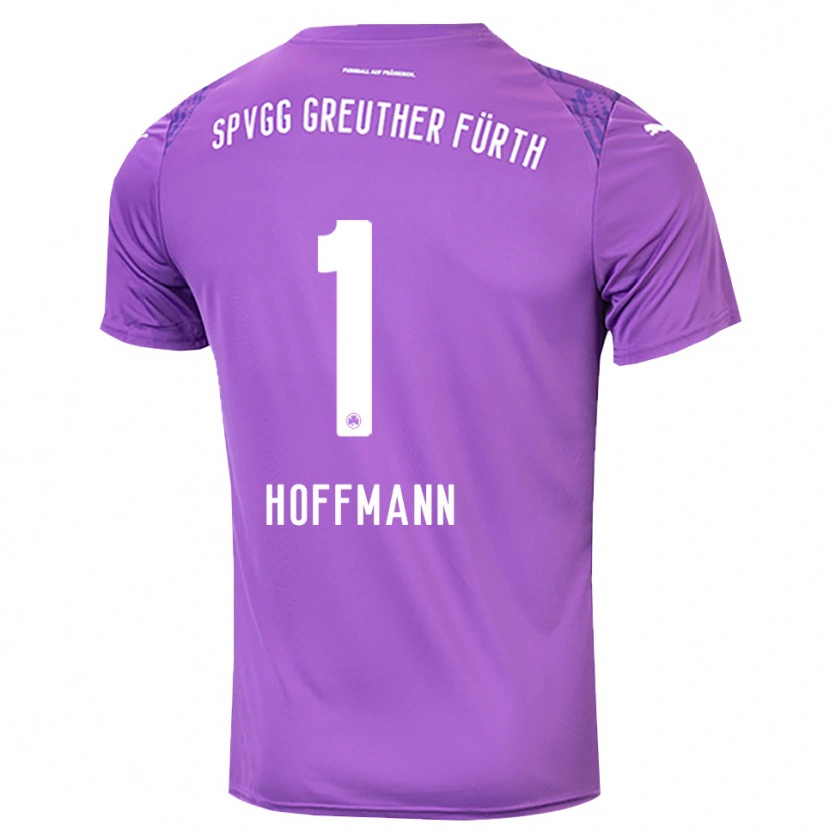 Danxen Dames Simon Hoffmann #1 Paars Wit Keepersshirt 2025/26 T-Shirt België