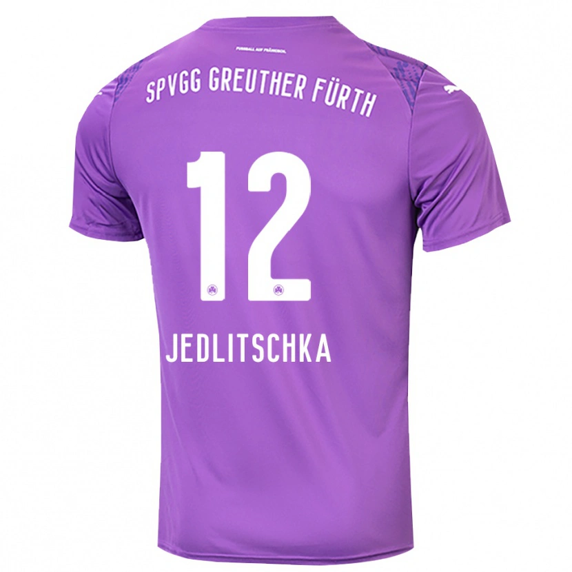 Danxen Dames Moritz Jedlitschka #12 Paars Wit Keepersshirt 2025/26 T-Shirt België