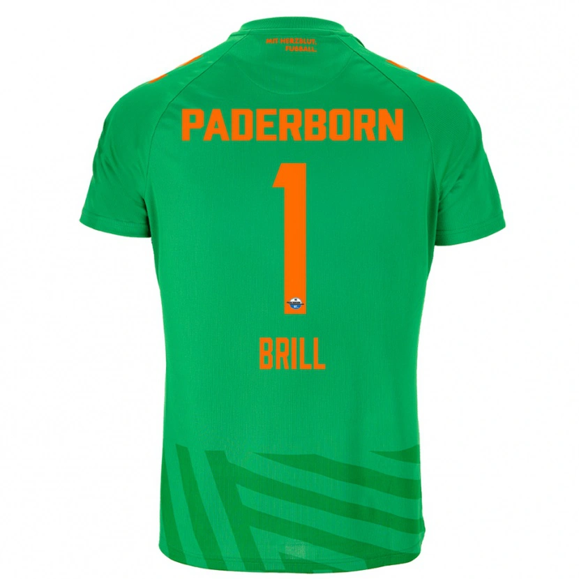 Danxen Dames Moritz Brill #1 Groen Oranje Keepersshirt 2025/26 T-Shirt België