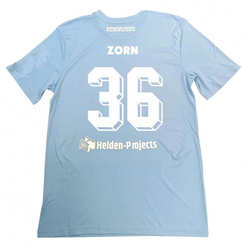 Danxen Dames Emil Zorn #36 Blauwgrijs Keepersshirt 2025/26 T-Shirt België