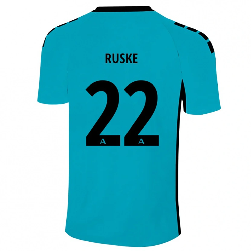 Danxen Dames Neo Ruske #22 Cyaan Keepersshirt 2025/26 T-Shirt België