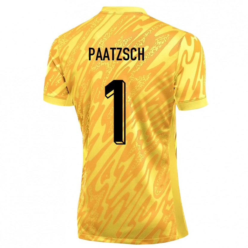 Danxen Dames Pascal Paatzsch #1 Geel Oranje Keepersshirt 2025/26 T-Shirt België