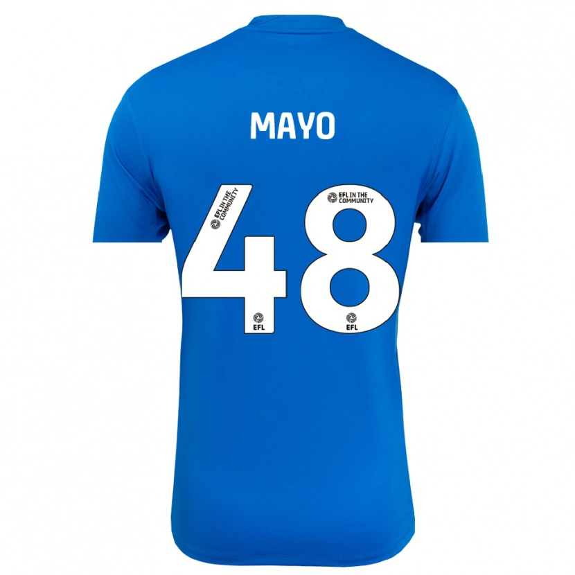 Danxen Dames Bradley Mayo #48 Blauw Wit Keepersshirt 2025/26 T-Shirt België