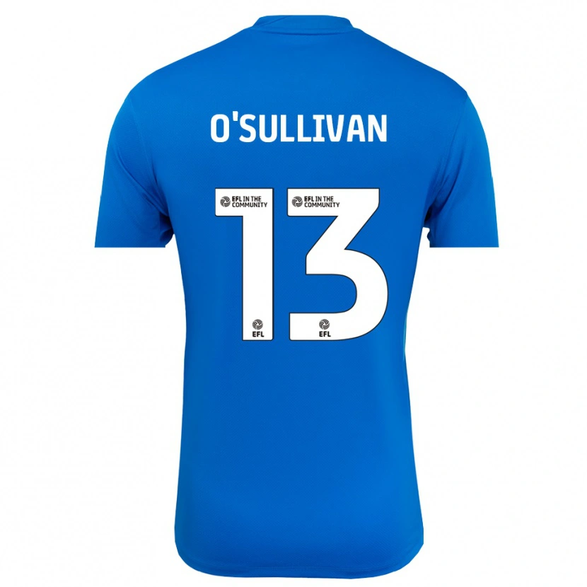 Danxen Dames William O'Sullivan #13 Blauw Wit Keepersshirt 2025/26 T-Shirt België