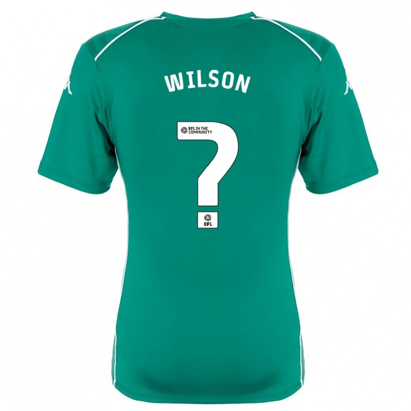 Danxen Dames George Wilson #0 Groen Wit Keepersshirt 2025/26 T-Shirt België