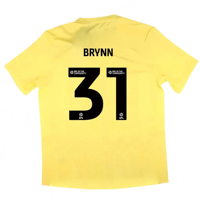 Danxen Dames Sol Brynn #31 Geel Zwart Keepersshirt 2025/26 T-Shirt België