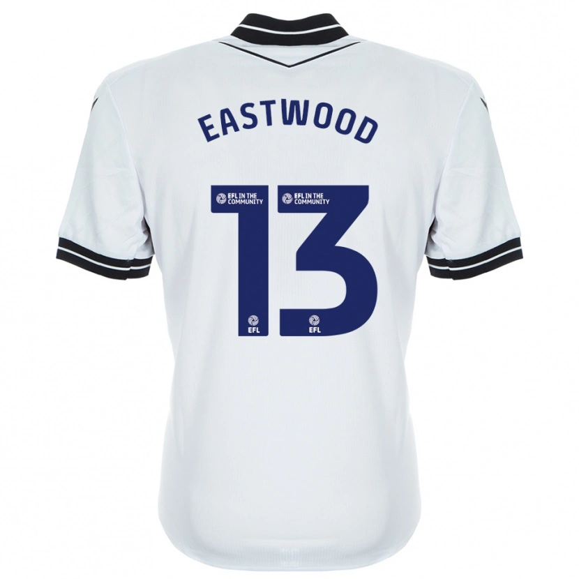 Danxen Dames Simon Eastwood #13 Wit Koninklijk Blauw Keepersshirt 2025/26 T-Shirt België