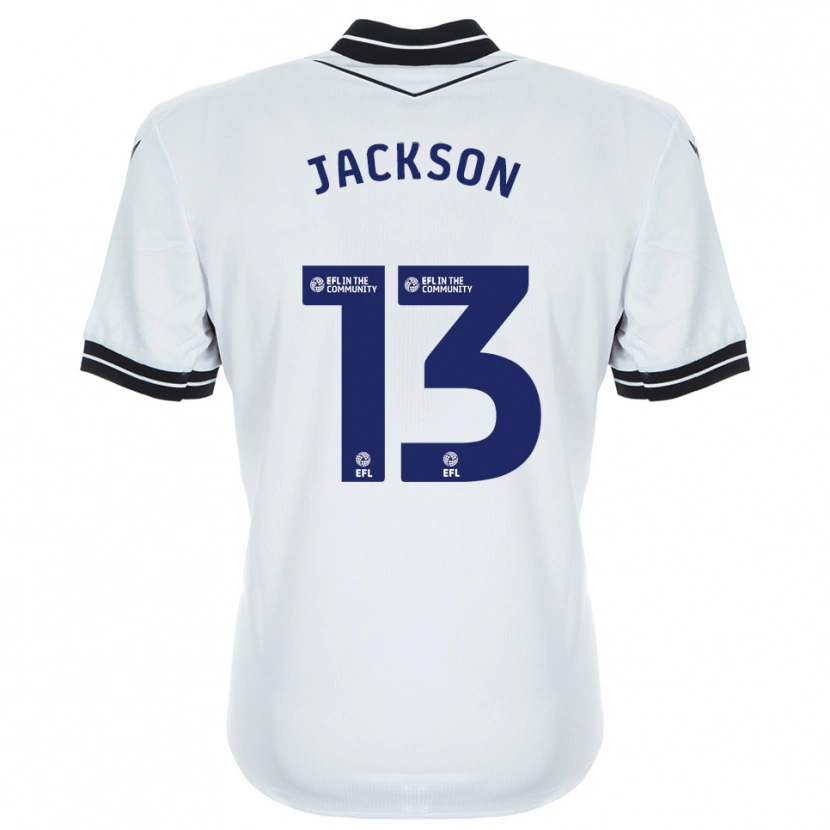 Danxen Dames Will Jackson #13 Wit Koninklijk Blauw Keepersshirt 2025/26 T-Shirt België