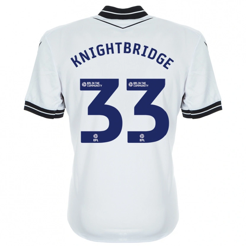 Danxen Dames Jacob Knightbridge #33 Wit Koninklijk Blauw Keepersshirt 2025/26 T-Shirt België