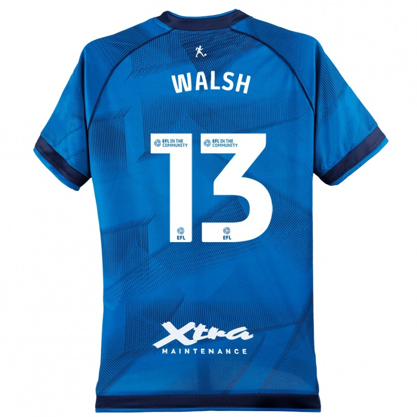 Danxen Dames Joe Walsh #13 Blauw Wit Keepersshirt 2025/26 T-Shirt België