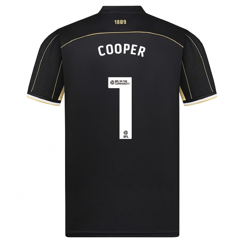 Danxen Dames Michael Cooper #1 Zwart Bruin Keepersshirt 2025/26 T-Shirt België