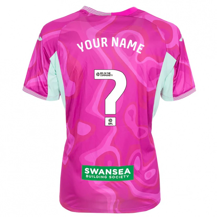 Danxen Dames Swansea City Magenta Wit Keepersshirt 2025/26 T-Shirt België