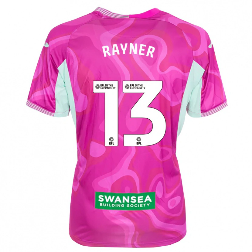 Danxen Dames Opal Rayner #13 Magenta Wit Keepersshirt 2025/26 T-Shirt België