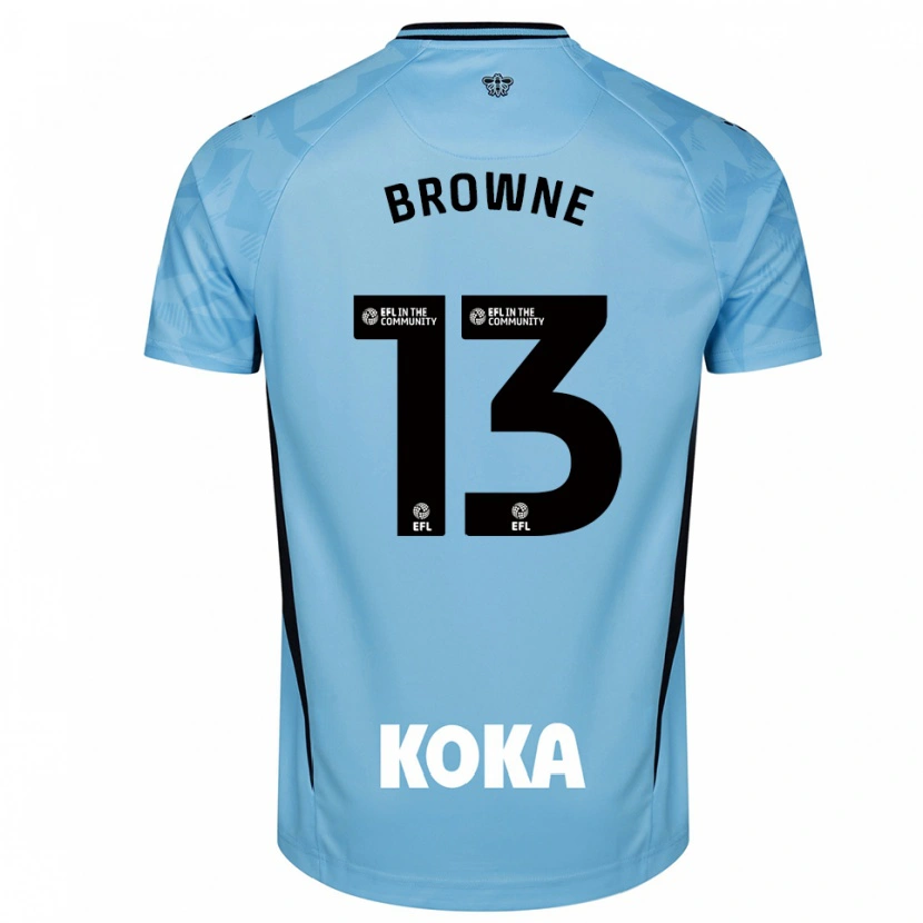 Danxen Dames Roraigh Browne #13 Licht Hemelsblauw Keepersshirt 2025/26 T-Shirt België