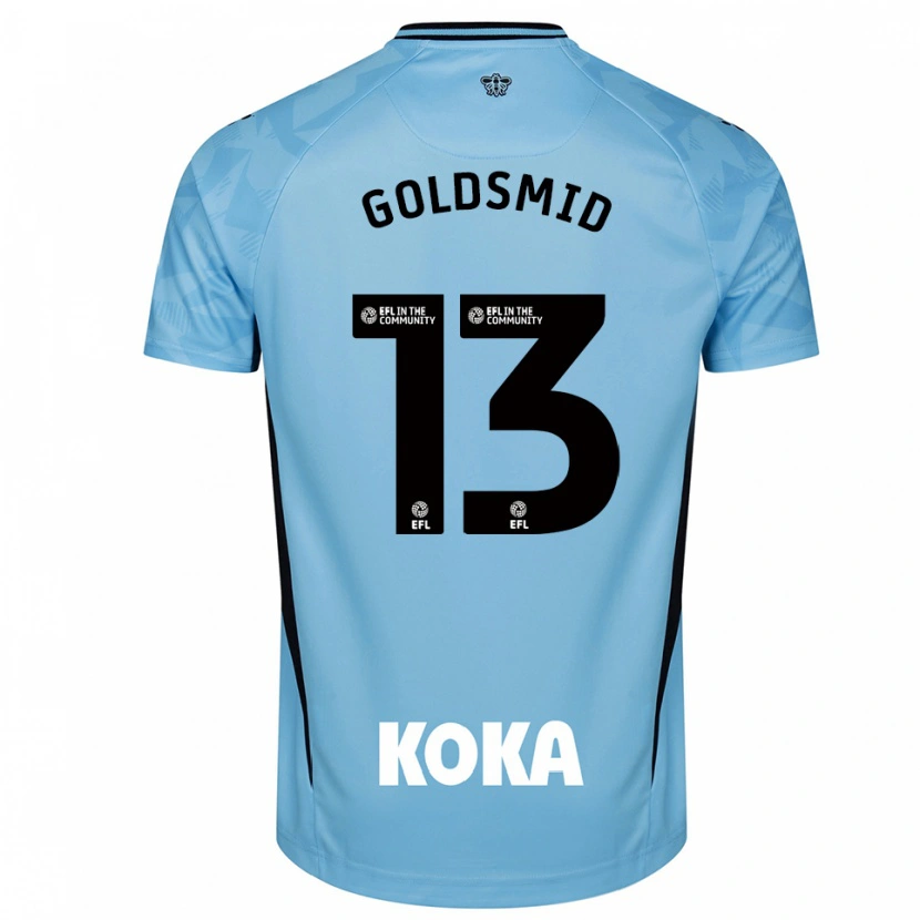 Danxen Dames Jacqui Goldsmid #13 Licht Hemelsblauw Keepersshirt 2025/26 T-Shirt België