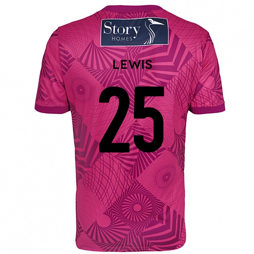 Danxen Dames Harry Lewis #25 Paars Magenta Keepersshirt 2025/26 T-Shirt België