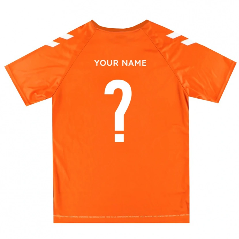 Danxen Dames York City FC Oranje Wit Keepersshirt 2025/26 T-Shirt België