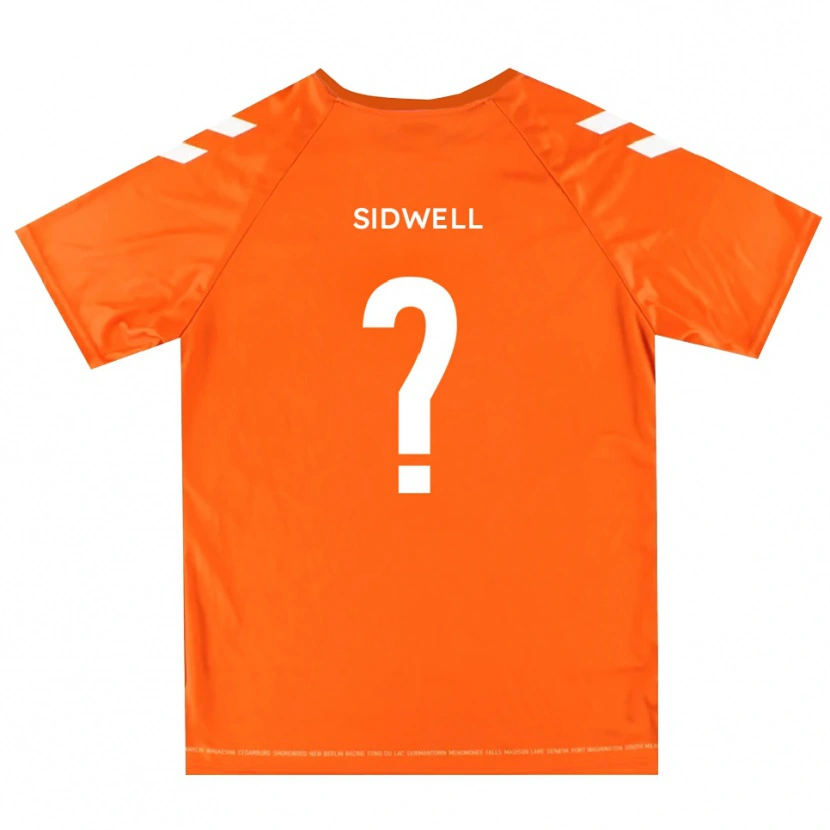 Danxen Dames Rebecca Sidwell #0 Oranje Wit Keepersshirt 2025/26 T-Shirt België