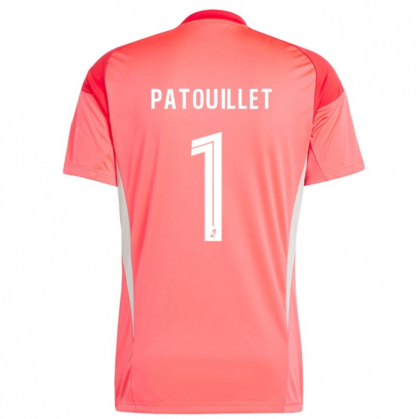 Danxen Dames Mathieu Patouillet #1 Licht Oranje Keepersshirt 2025/26 T-Shirt België