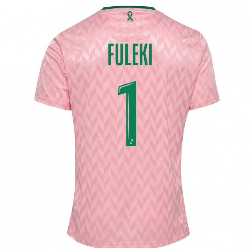 Danxen Dames Rafael Fuleki #1 Roze Groen Keepersshirt 2025/26 T-Shirt België