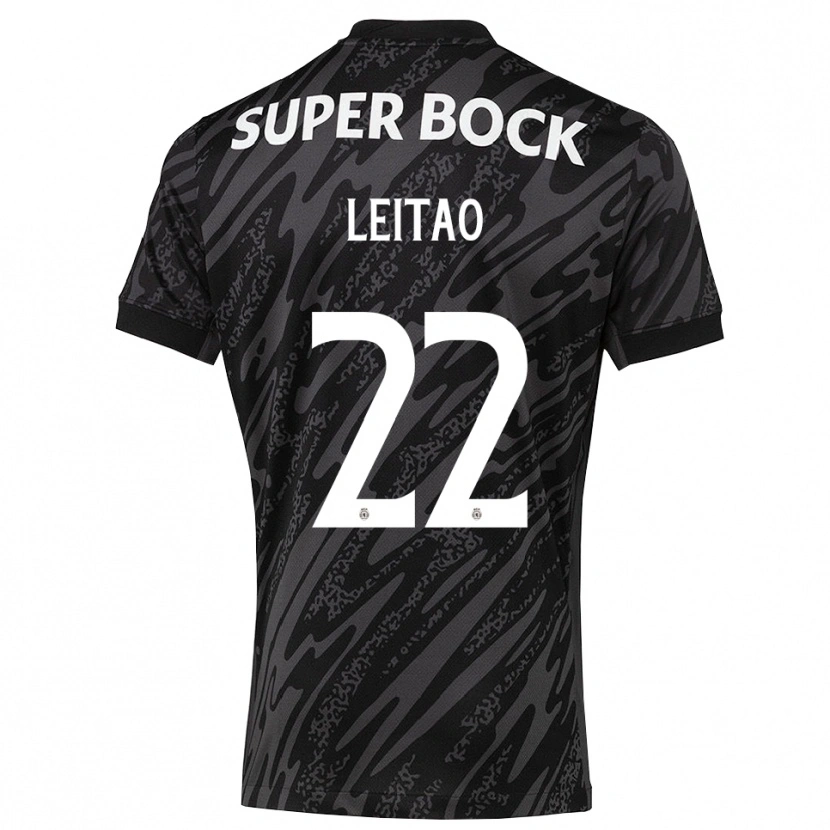 Danxen Dames Tiago Leitão #22 Grijs Zwart Wit Keepersshirt 2025/26 T-Shirt België