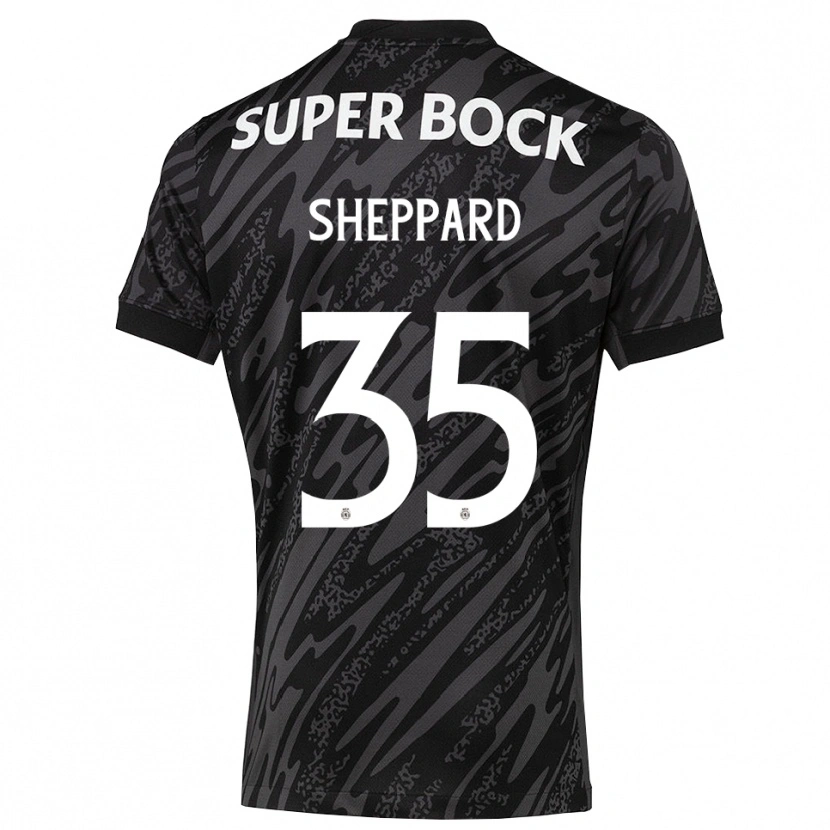 Danxen Dames Catriona Sheppard #35 Grijs Zwart Wit Keepersshirt 2025/26 T-Shirt België