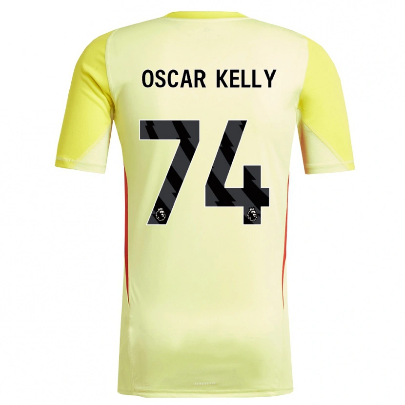 Danxen Dames Oscar Kelly #74 Geel Rood Keepersshirt 2025/26 T-Shirt België