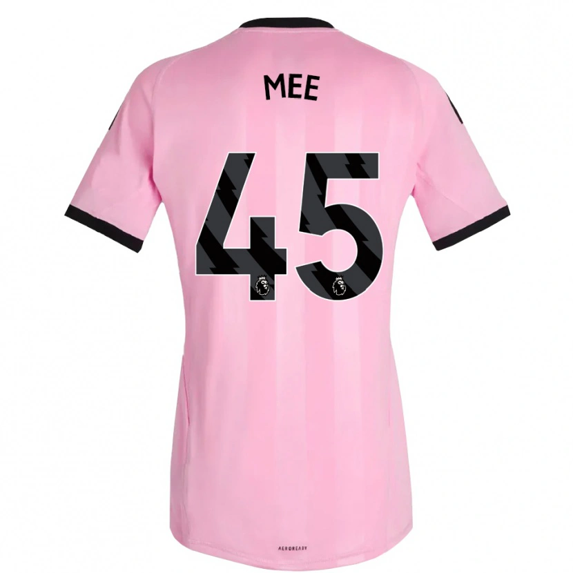 Danxen Dames Dermot Mee #45 Roze Zwart Keepersshirt 2025/26 T-Shirt België